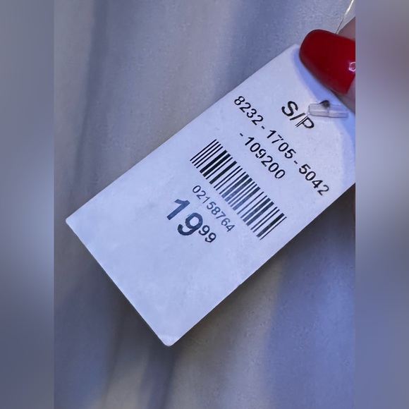 Brand New White sheer top with black pencil bottom Style Dress. Size Small. - Picture 7 of 7